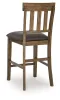 Ashley Furniture PCD592-124 Urbinforte - Upholstered Barstool (Set of 2) - Light Brown