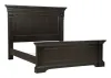 Pulaski Furniture P012-BR-K1 Caldwell - Queen Bed - Smoked Molasses