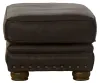 Jackson Furniture Industries 524110-1268/09-3068/09 Roberto - Leather Ottoman - Cocoa