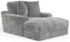 Jackson Furniture Industries 304509-1998/18 Comfrey - 2 Arm Chaise - Moonstruck