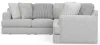 Jackson Furniture Industries 3303/72/46-18 Jackson Furniture Industries 3303/72/46-18 Logan - 2 Piece Upholstered Sectional With Comfort Coil Seating And 8 Accent Pillows Included - Moonstruck
