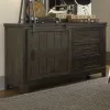Liberty Furniture 759-BR30 Thornwood Hills - Barn Door Dresser - Rock Beaten Brown