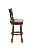 New Classic S1701-BS-CHY New Classic S1701-BS-CHY Gia - Swivel Barstool - Cherry / Brown - Fabric