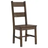 CoasterEveryday 107041-S5 Coleman - 5 Piece Dining Set - Rustic Golden Brown