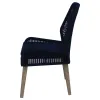 CoasterElevations 110034 Nakia - Woven Rope Dining Side Chairs (Set of 2) - Dark Navy