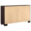 CoasterEveryday 204393 Kauffman - 6-Drawer Dresser - Dark Cocoa