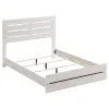 CoasterEveryday 207051Q Brantford - Wood Queen Panel Bed - Coastal White