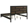 CoasterEveryday 212421KW-S4 Watson - 4 Piece California King Bedroom Set - Gray Oak