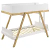 Coaster Fine Furniture 460570T Frankie - Wood Twin Over Twin Bunk Bed - White And Natural