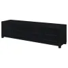 Coaster Fine Furniture 736303 Jupiter - 4 Door Engineered Wood TV Stand - Black
