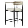 Coaster Fine Furniture 121184 Tina - Fabric Upholstered Counter Chair (Set of 2) - Beige