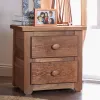 Furniture of America AM7000N Lea - Nightstand - Mahogany