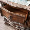 Furniture of America CM7311N Menodora - Nightstand - Brown Cherry