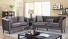 Furniture of America CM6954GY-LV Caldicot - Loveseat - Gray