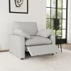 Coaster Fine Furniture 609563P Collins - Upholstered Power Recliner Chair - Gray