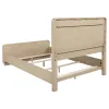 Coaster Fine Furniture 225081Q Ladera - Queen Panel Bed - Light Elm