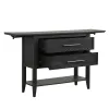 New Classic D4103-40 Sable Crest - Drop Leaf Server - Black