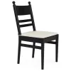 Riverside Furniture 61758 Riverside Furniture 61758 Calhoun - Laderback Side Chair (Set of 2) - Ebony Whiskey Oak