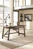 Ashley Furniture H675-44 Baldridge - Home Office Large Leg Desk - Rustic Brown
