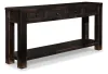 Ashley Furniture T732-4 Gavelston - Sofa Table - Black