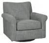 Ashley Furniture A3000002 Renley - Swivel Glider Accent Chair - Ash