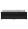 Ashley Furniture P792-854 Beachcroft - 2-Piece Outdoor Loveseat with Cushion - Black / Light Gray