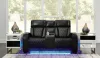 Ashley Furniture U27106/15/18 Boyington - 2 Pc. - Power Reclining Sofa And Loveseat - Black