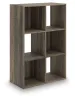 Ashley Furniture EA1104-3X2 Ashley Furniture EA1104-3X2 Shallifer - Six Cube Organizer - Brown