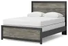 Ashley Furniture PCB1118B4 Ashley Furniture PCB1118B4 Broachmyn - Queen Panel Bed - Black / Gray