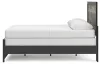 Ashley Furniture PCB1118B4 Ashley Furniture PCB1118B4 Broachmyn - Queen Panel Bed - Black / Gray