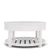 Riverside Furniture 30704 Rosalie - Round Cocktail Table - White