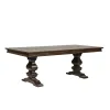 Liberty Furniture 242-DR-5TRS Liberty Furniture 242-DR-5TRS Armand - 5 Piece Trestle Table Set - Antique Brownstone