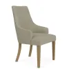 Riverside Furniture 92601 Mix-N-Match Chairs - Swoop Arm Upholstered Chair (Set of 2) - Gray