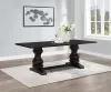 CoasterEssence 107411 Parkins - Rectangular Dining Table - Rustic Espresso