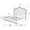 CoasterElevations 223521KE-S4 Antonella - 4 Piece Eastern King Bedroom Set - Ivory