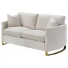 CoasterElevations 508822 Corliss - Upholstered Arched Arm Loveseat - Beige