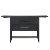 New Classic D4103-40 Sable Crest - Drop Leaf Server - Black