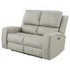 Coaster Fine Furniture 603435PPP Brickston - Triple Power Reclining Loveseat - Gray