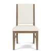 Riverside Furniture 42558 Jaxon - Upholstered Side Chair (Set of 2) - Casual Mink
