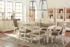 Ashley Furniture D647-02 Bolanburg - Dining UPH Side Chair (Set of 2) - Lattice Back - Brown / Beige
