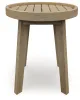 Ashley Furniture PCP204-706 Marina Sun - Round End Table - Beige