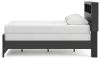 Ashley Furniture PCB1118B13 Ashley Furniture PCB1118B13 Broachmyn - Full Bookcase Bed - Black / Gray
