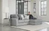 Jackson Furniture Industries 2477/46/76/2-28 Jackson Furniture Industries 2477/46/76/2-28 Glacier - 2 Piece Sofa Chaise (LSF Loveseat / RSF Chaise) - Shark