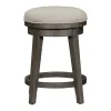 Liberty Furniture 406-OT9003 Modern Farmhouse - Console Swivel Stool - Dusty Charcoal