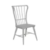 Liberty Furniture 237-C1000S River Place - Windsor Back Side Dining Chair - Riverstone White & Tobacco