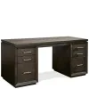 Riverside Furniture 23930 Prelude - Executive Desk - Dark Brown
