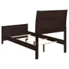 CoasterEveryday 202091T-S5 Carlton - 5 Piece Twin Bedroom Set - Cappuccino