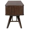Coaster Fine Furniture 701713 Valna - Wood TV Stand With Sliding Doors - Walnut