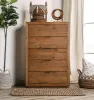 Furniture of America FOA7460WN-C Leirvik - Chest - Light Walnut