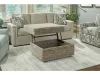 Craftmaster Furniture 739002S Lift Top Storage Ottoman